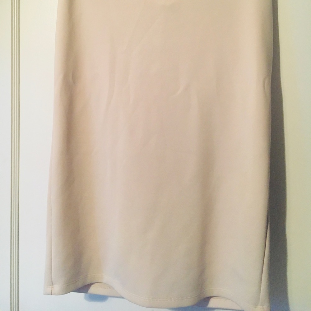 Cream Colored Pencil Skirt